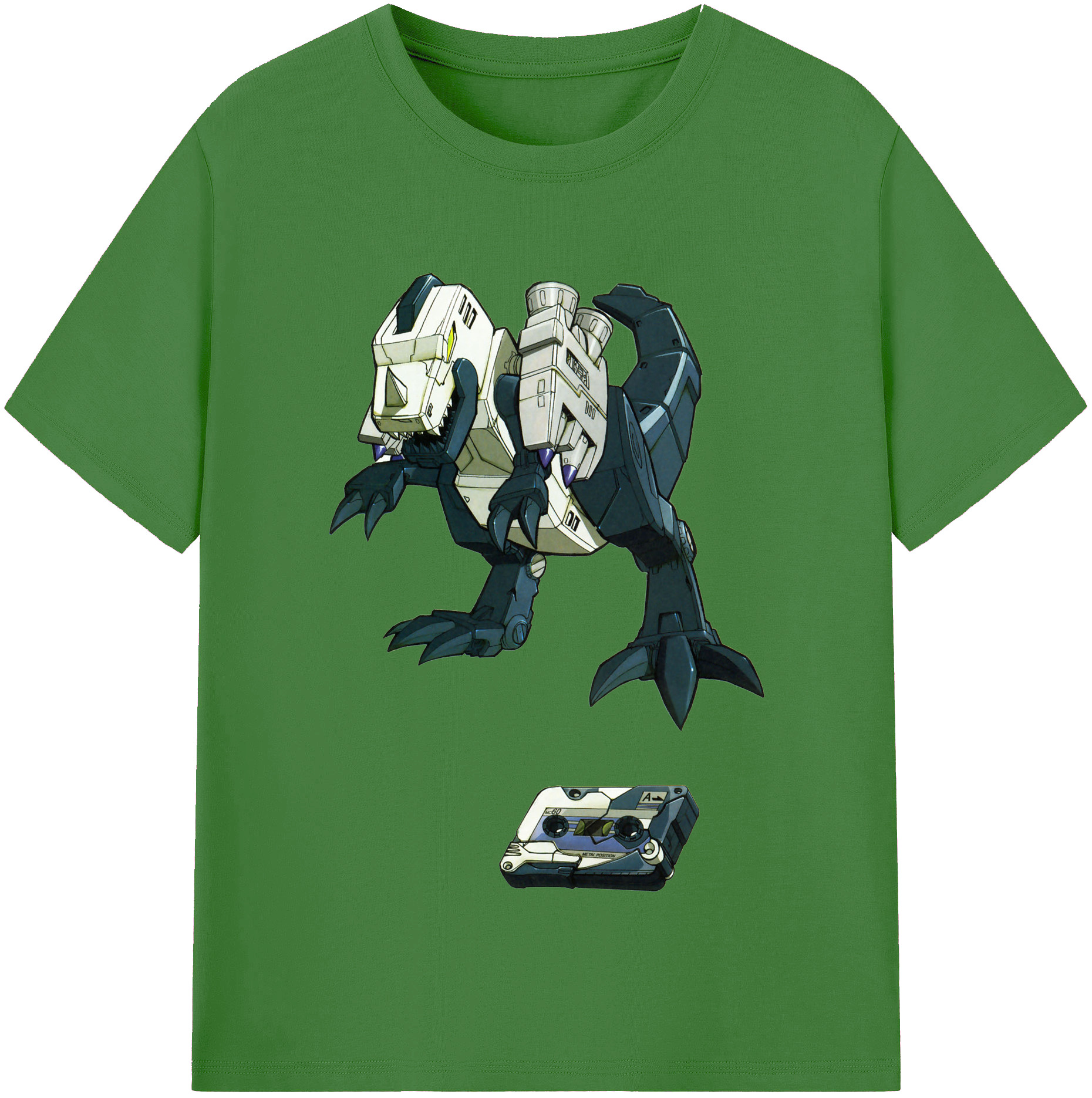 （画像用）  レディースカジュアルプリントTシャツ（綿100％）